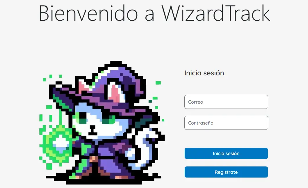 Imagen del proyecto en su vista principal, donde se ven diferentes hoteles.